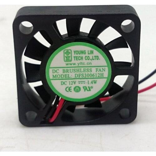 NEW YOUNG LIN DFS300612H 3006 3CM slim cooling fan