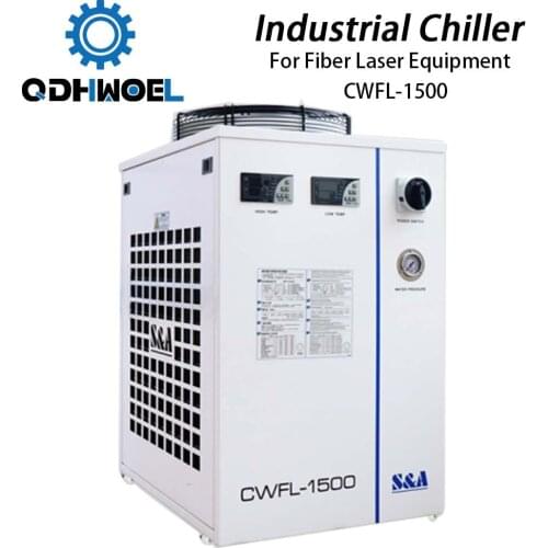 S&A CWFL-1500AN & 1500BN Industry Air Water Chiller for Fiber Laser Engraving Cutting Machine