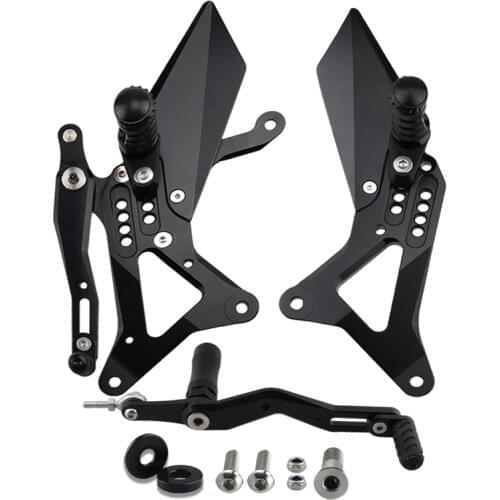 R1 CNC Motorcycle Adjustable Rearset For Yamaha R1 2009-2014 Rear Set Foot Pegs Pedal Footrest Accessories