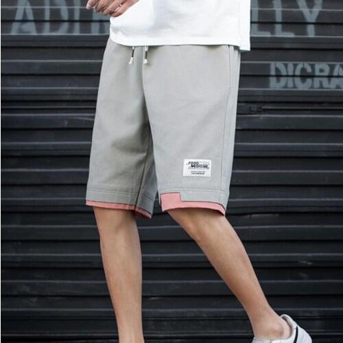 2021 New Summer men casual short mens cotton men shorts joggers male