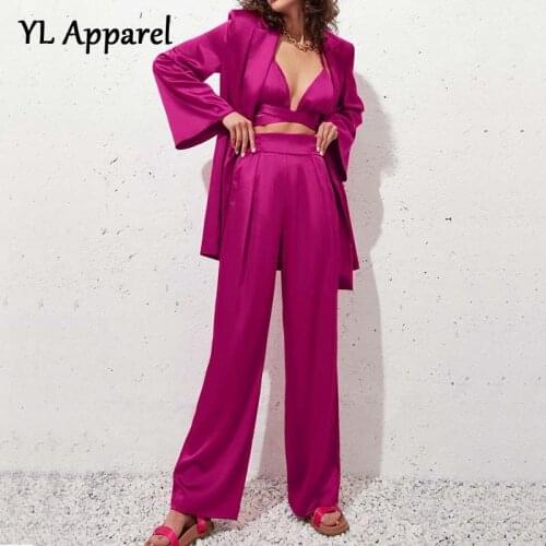 Женские деловые брючные костюмы TiLeewon China At AliExpress