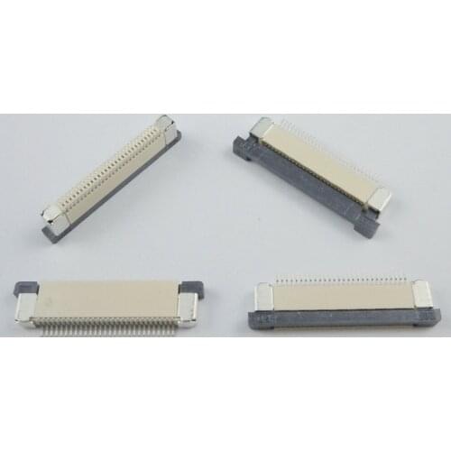 10Pcs/lot 0.5mm-28P Drawer Mode High Contact Type 28Pin 0.5mm Pitch FFC FPC Connector