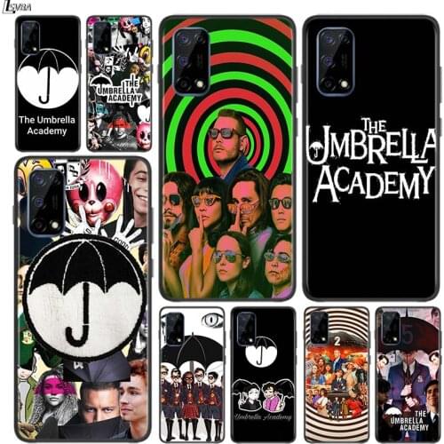 Umbrella Academy for OPPO Realme V15 X5 X3 X50 X7 X2 C17 C11 C3 C2 7 7i 6 6S 6i 5 Narzo 20 Pro Black Phone Case