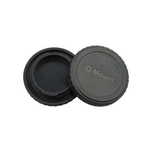 1 Pairs camera Body cap + Rear Lens Cap for Pentax Q mount Q-S1 Q7 Q10 camera lens