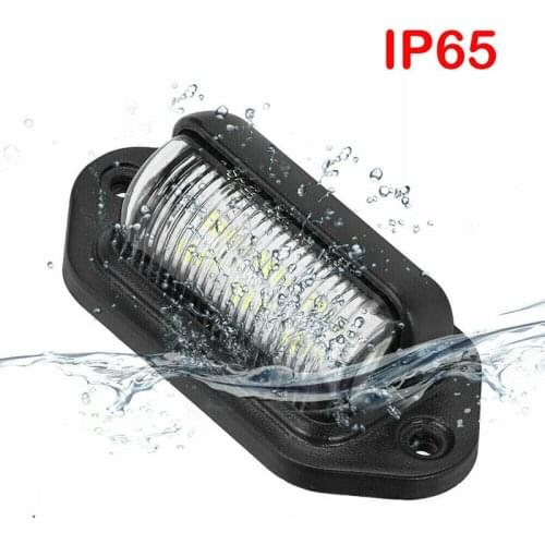 2019 New Waterproof 6 LED 12V High Quality License Plate Light Car Boat Truck Trailer Step Lamp