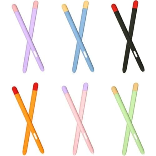 2021 New Fashion Multiple Color Soft Silicone Stylus Case For Tab S6 Lite/S7 Tablet Touch Pen Cover