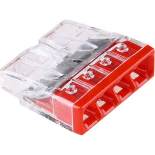 50pcs 2273-204 Original connector, led connector, COMPACT Splicing Connectors; 4 CON; 100% Original