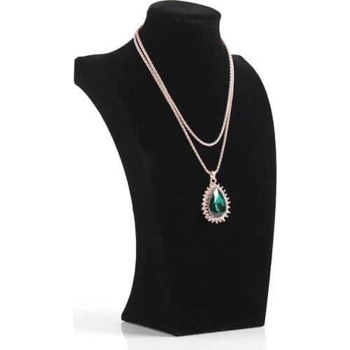 Enlightened Decor Large Suede Top: 23 cm Height: 40CM Mannequin