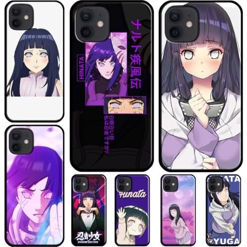 Hyuga Hinata Anime Case For Iphone 11 12 Mini Pro XS Max XR X 8 7 6 6S Plus SE 2020 5S Cover Shell Coque