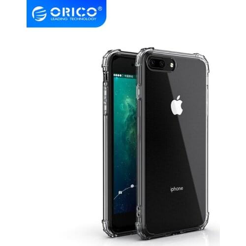 ORICO Luxury Clear Soft TPU Phone Case For iPhone 7 8 Plus 8Plus Transparent Silicone Phone Back Cover Case Shell for iPhone 8 7
