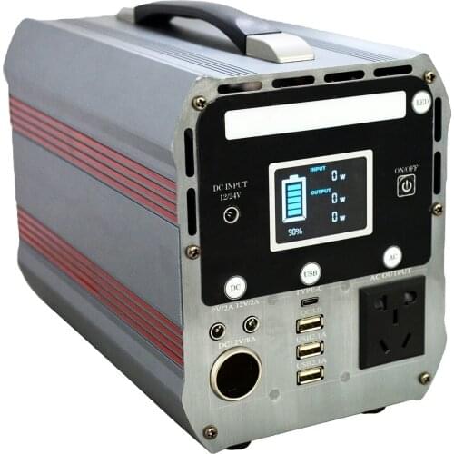 100w 200w 300w Home Portable Solar Inverter Generator Energy Storage UPS Power Station Outdoor Camping Power Generator