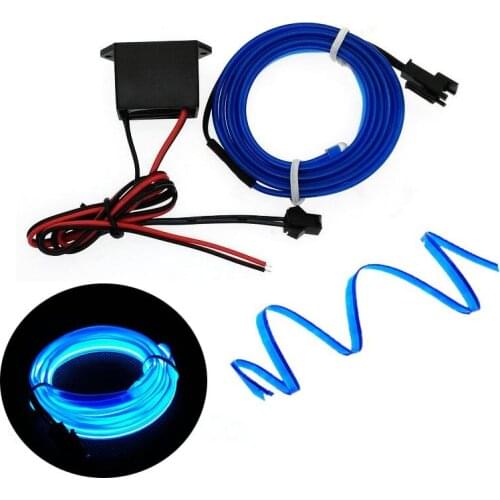 Haoyuehao Automobile LED cold light inside the car atmosphere light strip clip type hair light atmosphere decoration light 5M