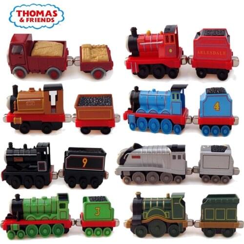 Thomas and Friends Locomotive Train Cabin Thomas James Percy Spencer Model Toys Alloy Magnetic Locomotive Blocks Kids Gifts