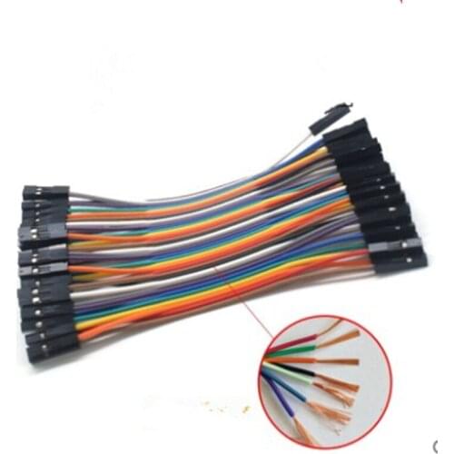 Line mother-to-male mother-to-male 40P color line connector 10/15/20/30/40cm