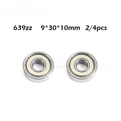 639ZZ Bearing 9*30*10 mm (2/4Pcs ) ABEC-1 Grade 639Z Miniature 639 ZZ Ball Bearings