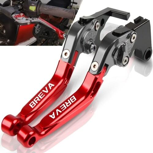 FOR Triumph BREVA 1100 2006 2007 2008 2009 2010 2011 2012 Motorcycle handbrake Moto Adjustable Clutch Brake Levers BREVA1100
