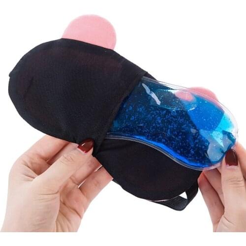 Sleep, sleep, shading, ventilating, eye mask, cute expression, ice bag, ice hot compress, eye mask for men and women