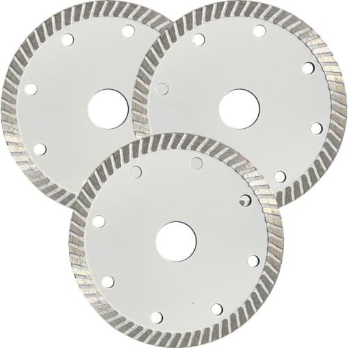 3 Pcs/lot 105x1.4mm ultra thin blade 4" super thin turbo cutting disc diamond saw blade for tiles, ceramic
