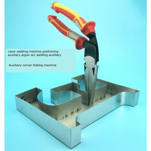 Laser welding machine auxiliary pliers borderless stainless steel metal luminous characters bending pliers angle bending pliers