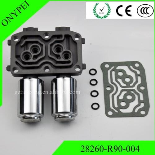 High Quality 28260-R90-004 Dual Linear Solenoid 28260R90004 For Honda Accord CR-V Crosstour Acura ILX TSX 28260 R90 004