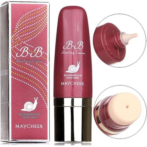 1PC Makeup BB Cream White Cosmetics Natural Whitening Cream Waterproof Makeup Base Liquid Foundation Professional Cosmetics