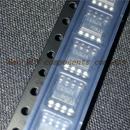 10PCS/LOT L6562A SOP8 L6562 L6562AD L6562ADTR factor correction - PFC HV H-Bridge driver New original In Stock