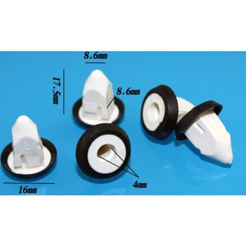 Fit for Qianxiang BMW 318i 320i 325i 523Li 530X1 rear plate frame fixed clip clip buckle 4pcs