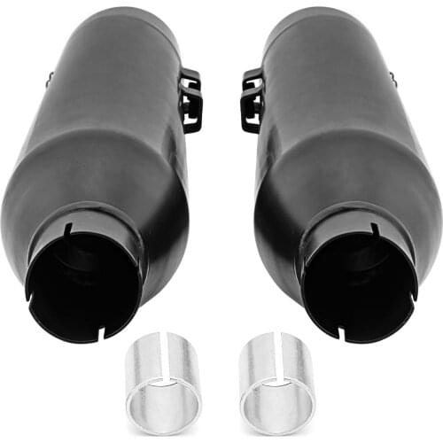 Motorcycle Accessories Chrome 4" Slip-On Mufflers Exhaust, Exhaust Pipes, For 1995-2016 Harley Davidson Touring