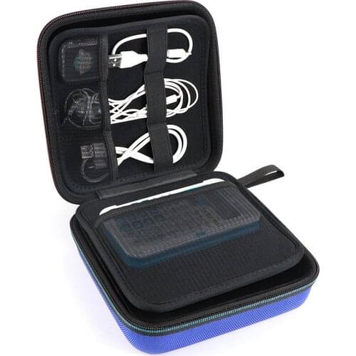 2.5 Inch Hard Drive Accessories Case Bag for WD Seagate HDD Power Phone USB Cable U Disk SD Card Power Bank Travel Organizer Box