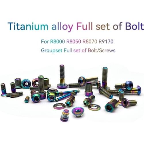 DURA-ACE/ULTEGRA R8000 R8050 R8070 R9170 DI2 Road Bike Mechanical/Electronic Groupset Full set of Bolt/Screws