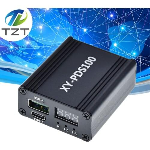 DC12-28V 100W PD Car Charger Desktop Dual Port VOOC PD3.0 Flash Charge QC4+Step Down Module for Huawei SCP/FCP Apple PD Qualcomm