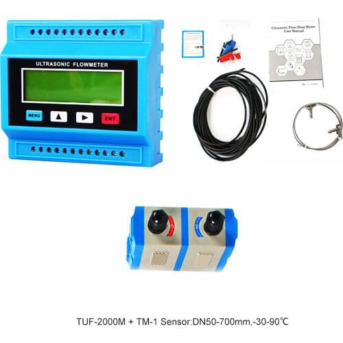 TUF-2000M Ultrasonic Fuel Oil Flow Meter DN50-1000mm