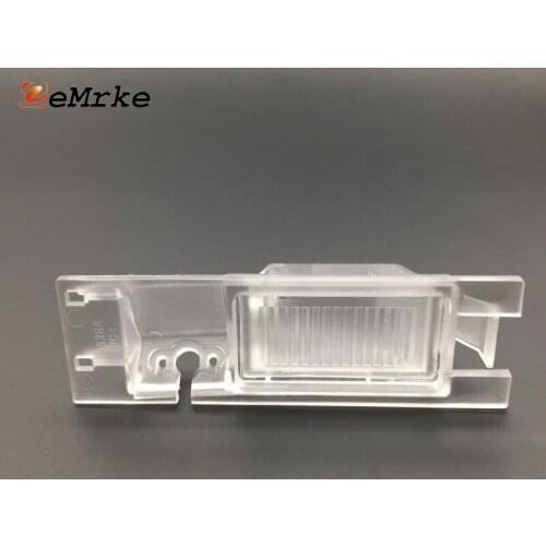 EEMRKE Car Camera Bracket License Plate Lights Housing for Alfa Romeo Giulietta (940) 159 (939) 4C (960) 145 (952/940) Mito(955)