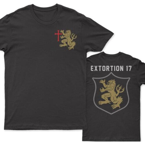 Navy Seals Extortion 17 Gold Squadron NSWDG T-Shirt. Summer Cotton O-Neck Short Sleeve Mens T Shirt New S-3XL