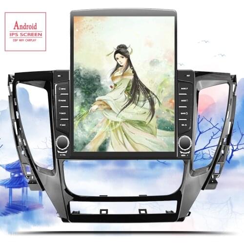 IPS android 10.0 Octa Core car dvd player for Mitsubishi Pajero Sport 3 2016-2020 gps navigation 2 din car stereo head unit