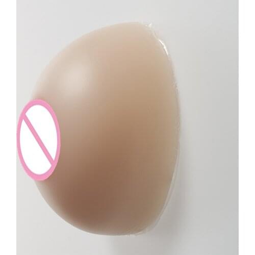 Crossdresser Simulation Silicone Boobs 1600g/Pair Shemale Fake Breast Prosthesis White Box Packaging Value Your Privacy