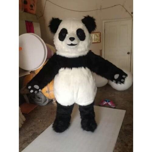 Panda mascot costume props puppet clothes stage doll costume Halloween Christmas Party Masquerade Anime Shows