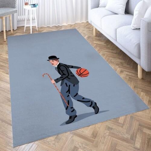 Balling Charlie Carpet for Living Room 3D Anime Cartoon Rug Gamer Teen Room Bedside Lounge Rug Kids Children Floor Mats