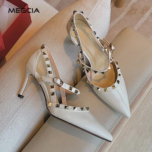 MEGCIA Women's Stiletto Heels