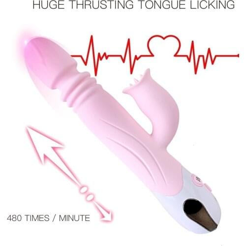 New G-Spot Rabbit Vibrators With 12 Modes Liking For Clitoris Stimulation Waterproof Dildo Clit Stimulator Sex Toys For Women