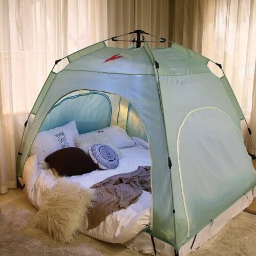 Fully Automatic Indoor Bed Tent Kids Children Playhouse Dream Princess Tent Windproof Winter Warm Summer Mosquito Net Tent 4Size