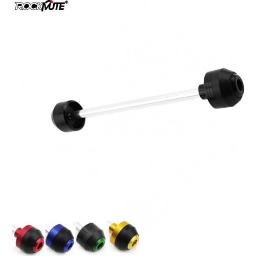 Front Axle Fork Swing Arm Crash protector For BMW F800S 2005 2006 2007 2008 2009 2010 Motorcycle Aluminum Wheel Slider Pad