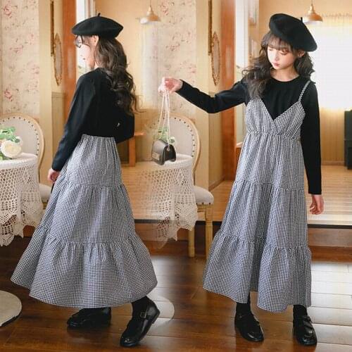 Children Girls Elegant Party Knit Dresses 8 10 12 years old Autumn Winter Korean style Party Christmas New Year Clothes
