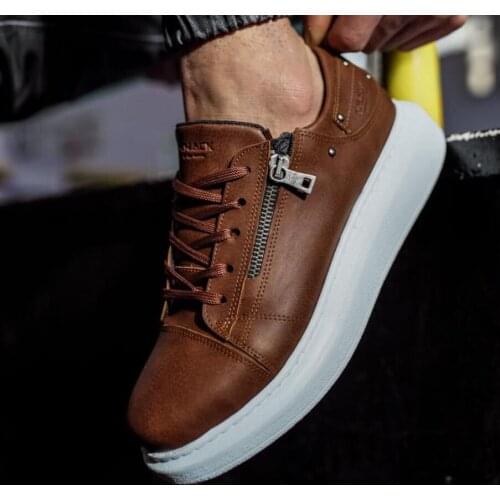 Knack High Outsole Casual Male Shoes 555 Tan Street Fashion New Creation Cool Comfortable Spring Summer New Season