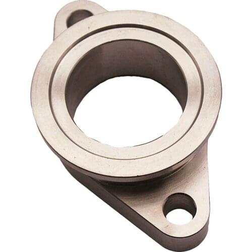 Rustproof Wastegate Adapter 38mm To 38mm V Band For 2 Flange Manifold