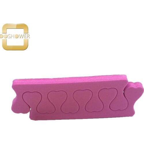 Foot nail separator pliers with gel nail toe separator for separator nails