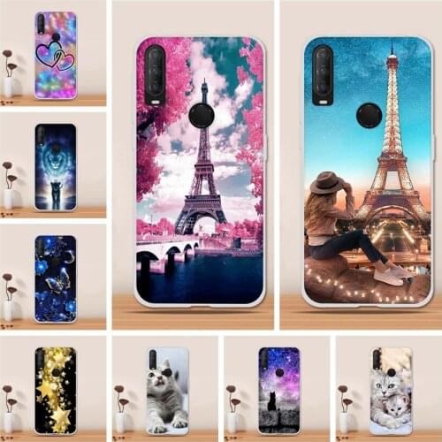 For Fundas Alcatel 3L 2020 Case Silicone Back Cover Phone Case for Alcatel 1S 2020 Case Cover Coque Capa Shell Bumper Protective