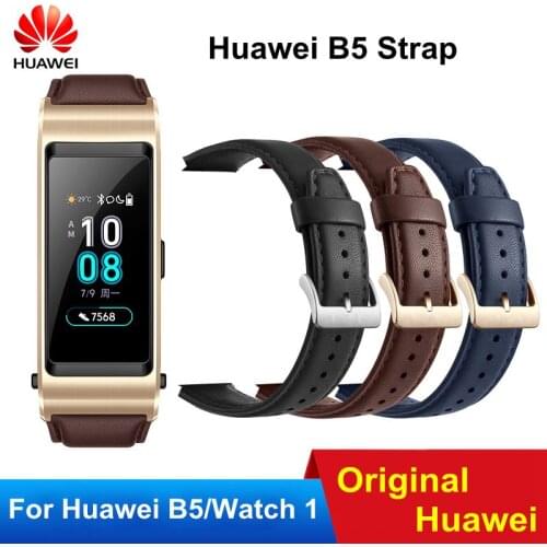 Replacement Leather Strap for Huawei Talkband B5 Wrist Band Belt Genuine Leather Strap