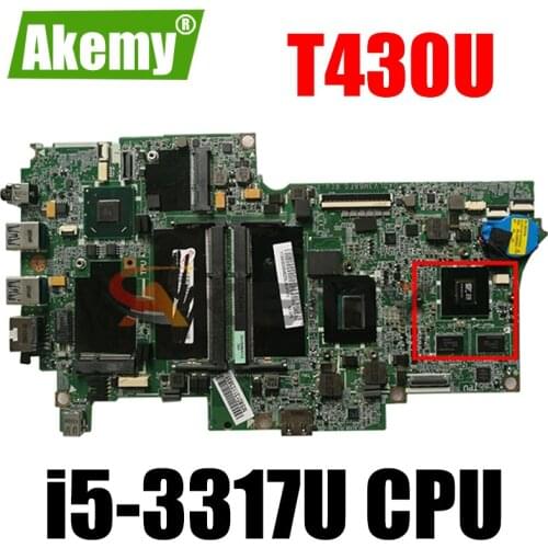 Thinkpad is suitable ,i5-3317U,DIS FRU 04X4707 04X4708 04X4709 04X4710 04X4712 for T430U motherboard graphics card motherboard