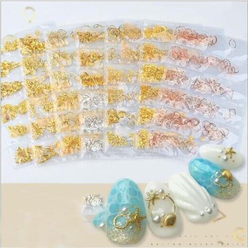 1 pack Nail Art Tips Crystal Glitter Rhinestone 3D Nail Art Decoration rivet nail art tool